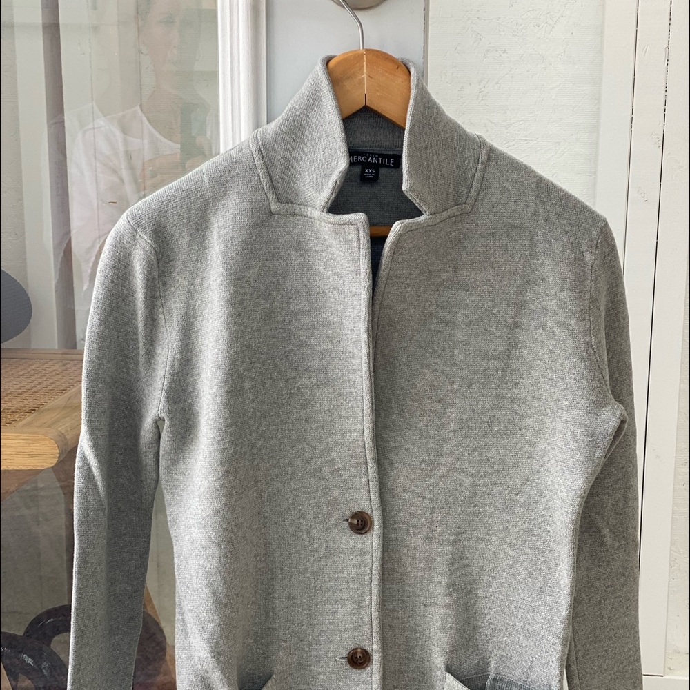 J. Crew Mercantile cotton blazer xxs